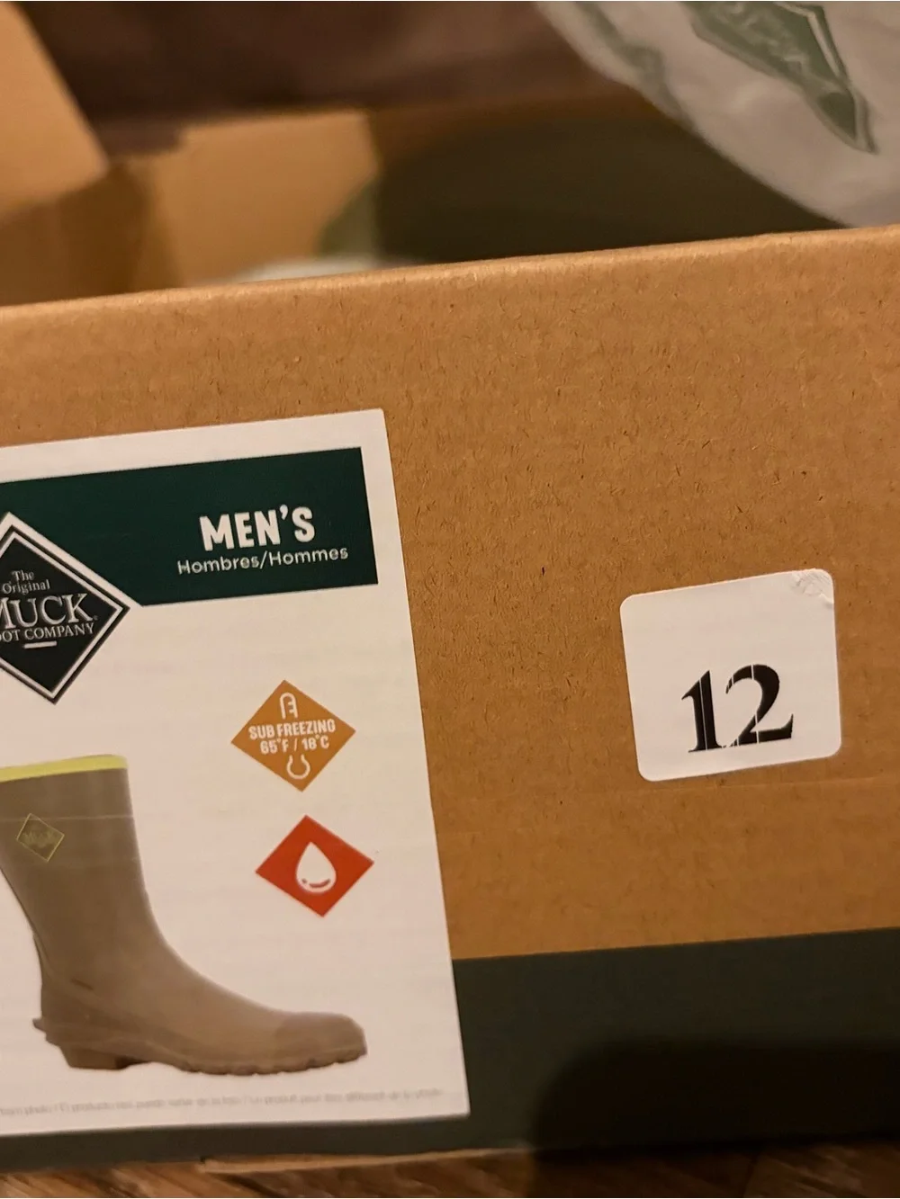 Muck Men’s Harvester mid rubber boot